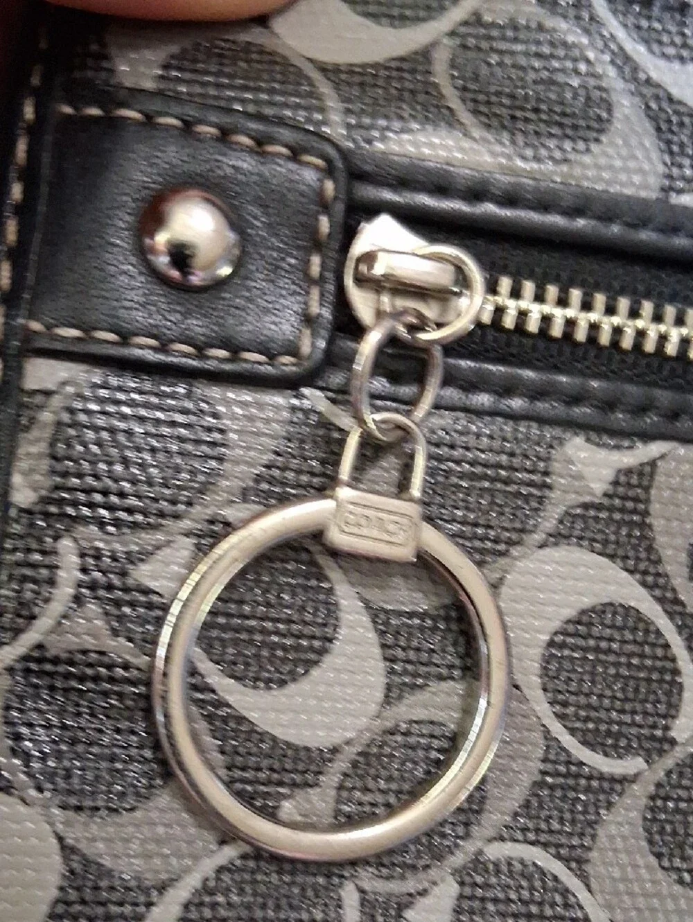 Coach wristlet signature